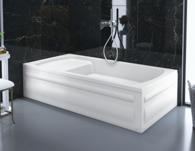 Dikdörtgen Oturmalı Mini Küvet Dikdörtgen Oturmalı Mini Küvet