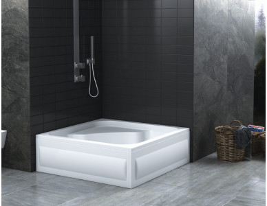 Kare Mini Küvet Oturmalı Kare Mini Küvet Oturmalı