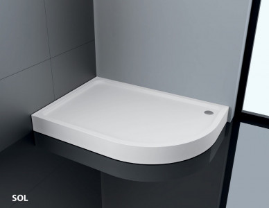 Sağ Sol Asimetrik Oval Monoblok Duş Teknesi Sağ Sol Asimetrik Oval Monoblok Duş Teknesi