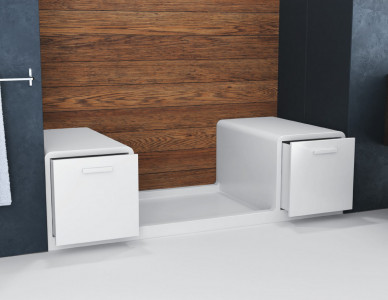 Çift Taraflı Oturmalı Flat Duş Teknesi Çift Taraflı Oturmalı Flat Duş Teknesi