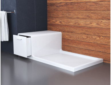 Tek Taraflı Oturmalı Flat Duş Teknesi Tek Taraflı Oturmalı Flat Duş Teknesi