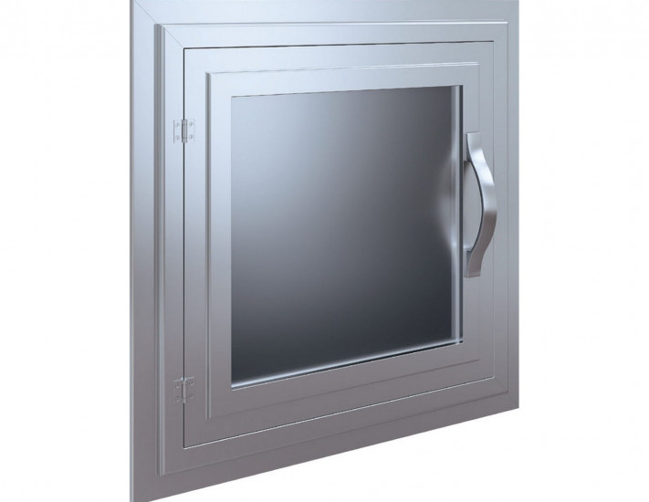 Menteşeli Menfez - Ortası Saclı Menteşeli Menfez - Ortası Saclı